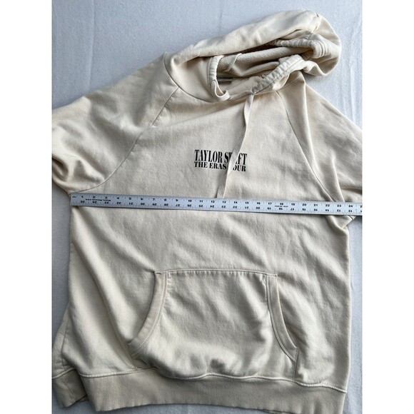 Taylor Swift Eras Tour Beige Hoodie Sweatshirt Women Size 2XL - Picture 10 of 11